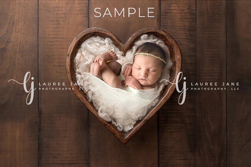 Baby Props Newborn Photography Accessories Vintage Wooden Basket Studios Shoot Props Wood Bucket Infant Photo Shooting Sofa Bed