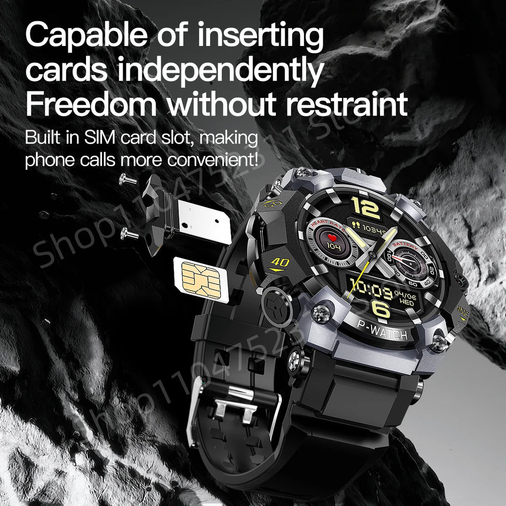 Q668 5g Full Netcom Smartwatch 1.508 inch Amoled HD Screen inset 4g/5g Sim Card GPS WIFI IP68 Waterproof Swimming Smart Watch