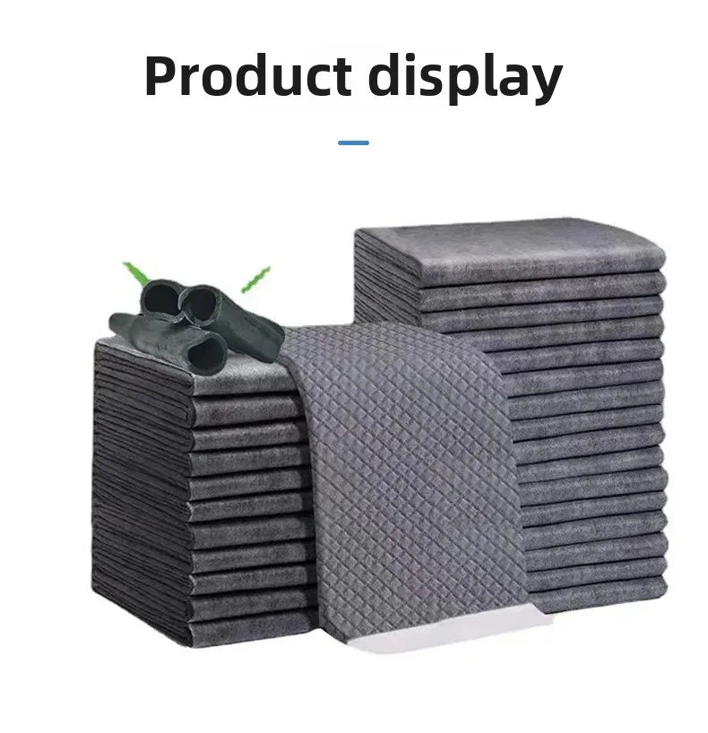 Thickened Bamboo Charcoal Pet Urine Pad Disposable Diaper for Dogs And Cats Absorbent Water Proof Mat Eco Friendly Pet Supplies