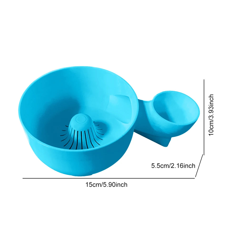 Fruit Washer Basket 4-in-1 Fruit Washing Basket Automatic Fruit Vegetable Washer With Drain Strainer For Kitchen For Quick