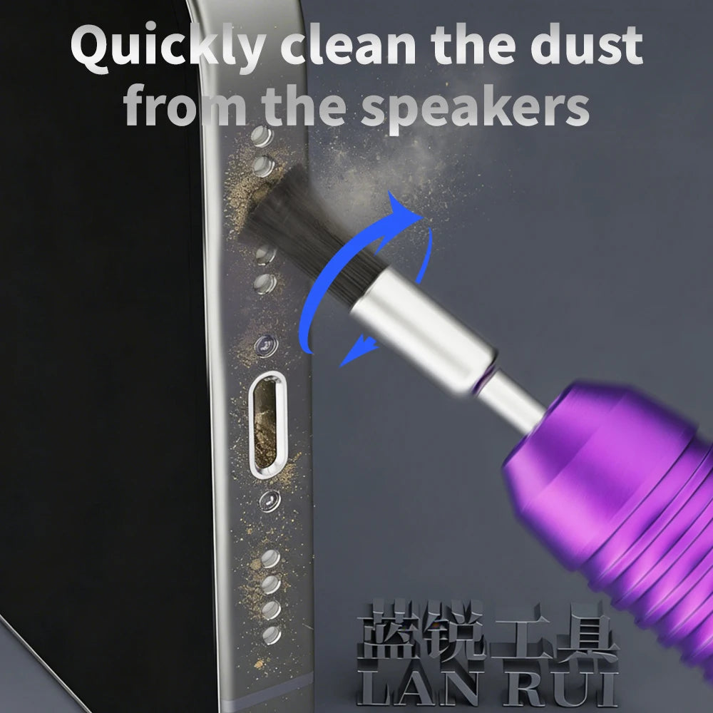LANRUI QB95 Dust Cleaning Sticks 10PCS for Mobile Phone Repair Motherboard IC Pads Earpiece Speaker Cleaning Dust Removal Tool