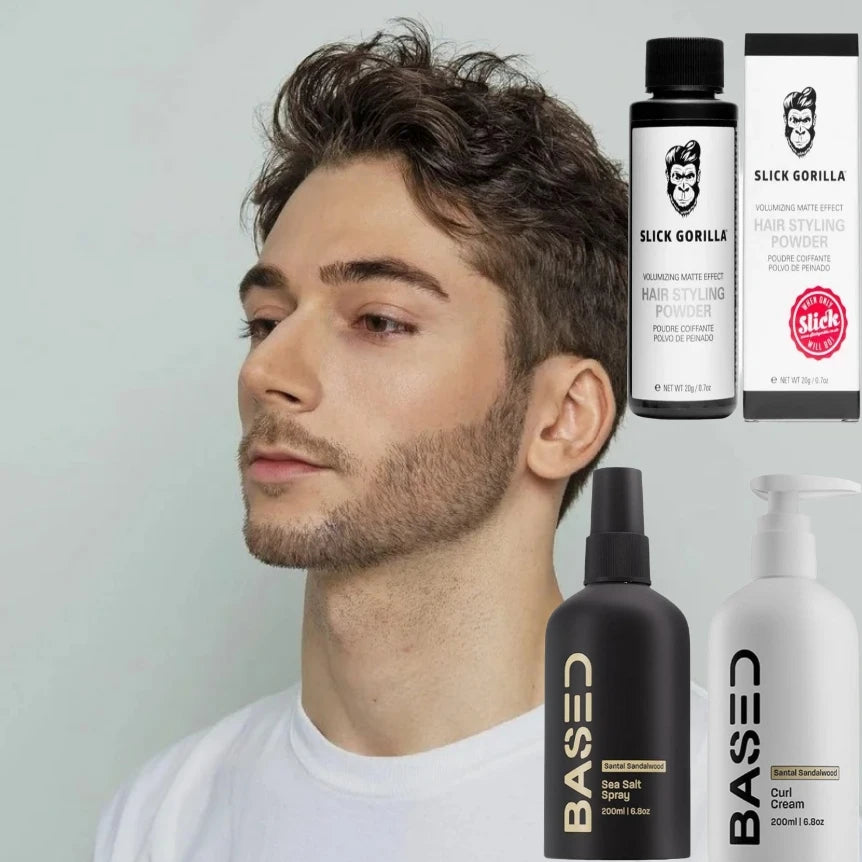 Long-Lasting Sea Salt Hair Spray Adds Instant Texture Volume for Men & Women,Fluffy Wave Styling Powder for Perfect Looks