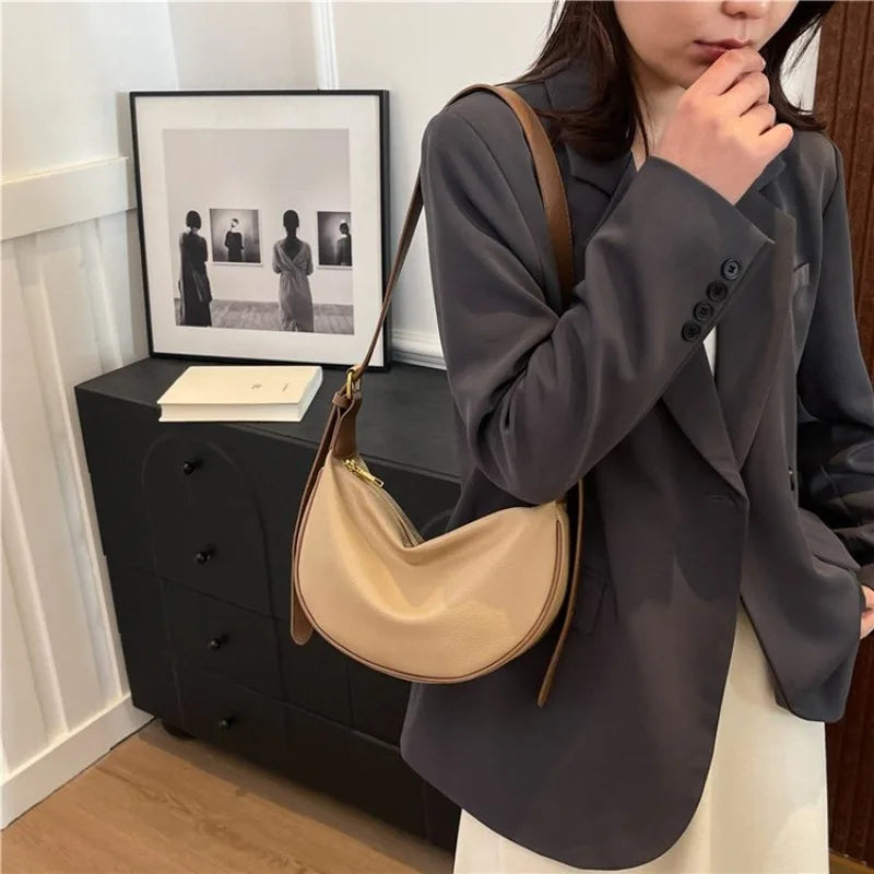 Vintage Fashionable Diaper Bag Letter Logo Solid Color For Ladies Luxury Shopper Crossbody Famous Designer Bag