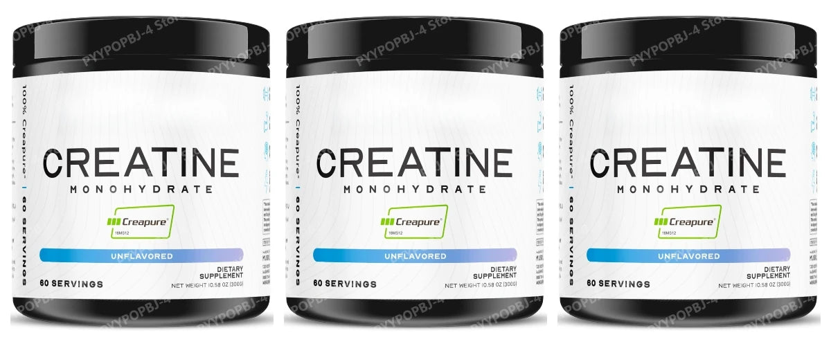 Creatine Monohydrate Powder 5000mg Per Serving, Unflavored Muscle Energy & Strength Support Supplement, Vegan Gluten Free, 300g