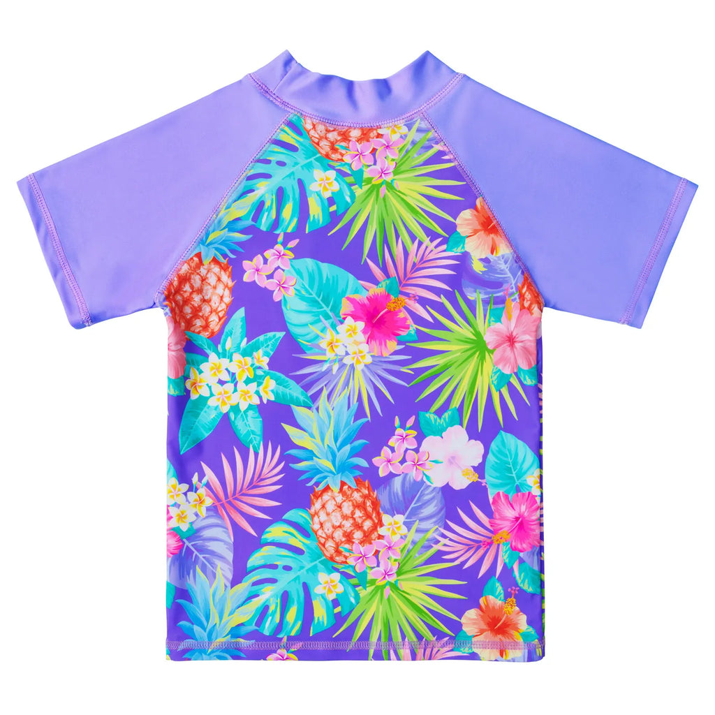 BAOHULU Teens Two Pieces Swimwear Girls Swimming Costume Swimsuit 3-14Y Kids UPF50+ Sun Protective Summer Beach Swimming Clothes
