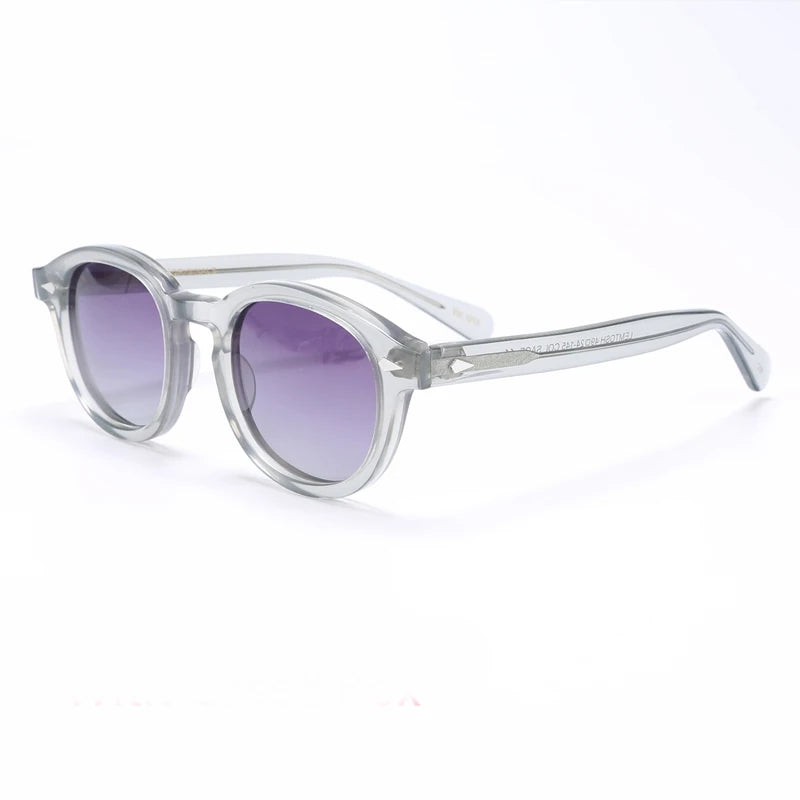 Polarized Sunglasses Men Brand Johnny Depp Sun Glasses Lens Woman Luxury Vintage Acetate Driver's Shade
