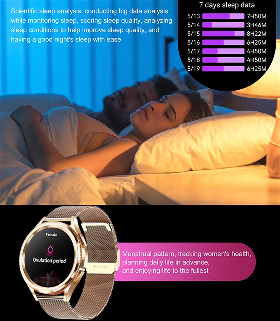 2025 New Watch 6 Smart Watch Men 1.46 inch GPS Sports Fitness Tracker Custom Dial Clock Heart Rate BT Calling SmartWatch Women