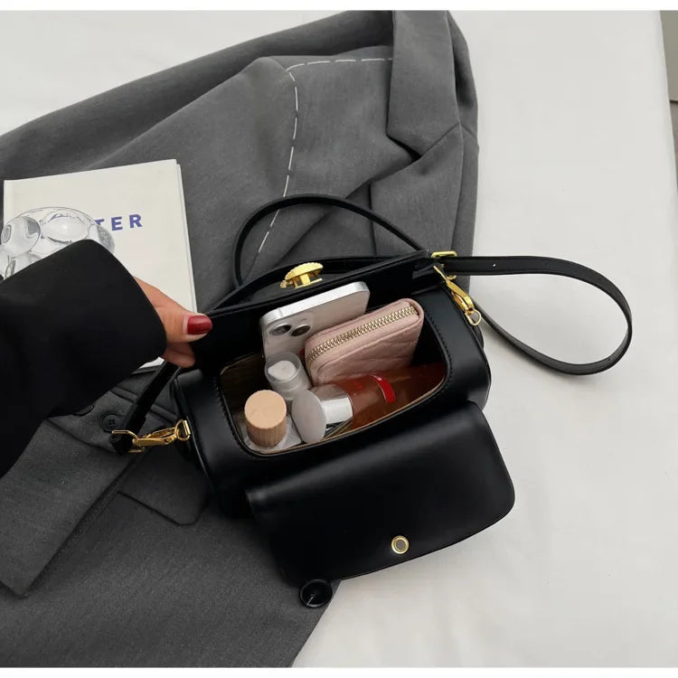 Simple Fashion Mini Square Women Crossbody Bags 2026 Luxury Designer Purses And Handbags Box Shape Pure Color Shoulder Satchels