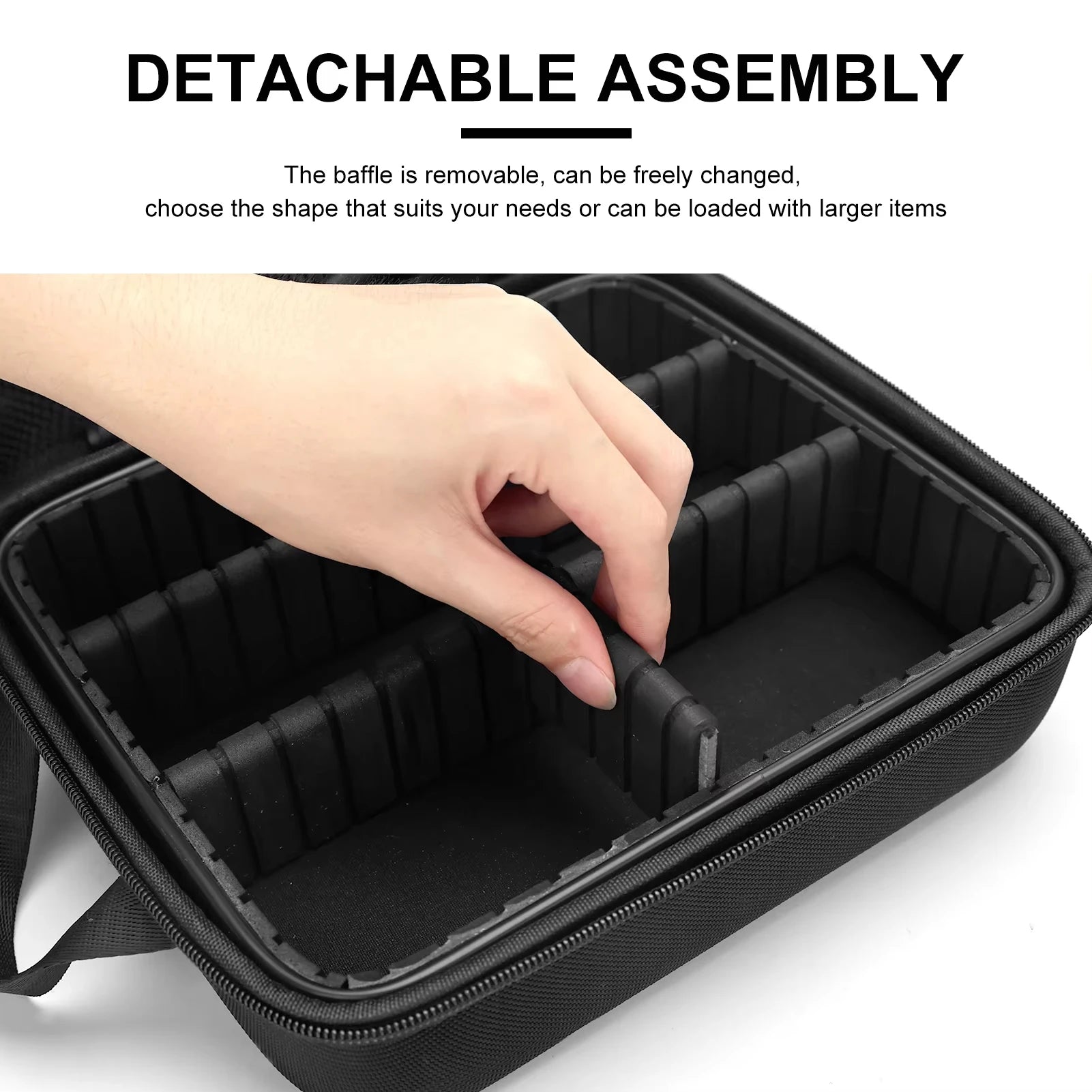 Electric Clipper Bag Barber Tool Storage Case Travel Shaver Organizer Beard Trimmer Box Salon Hairdressing Carrying Case