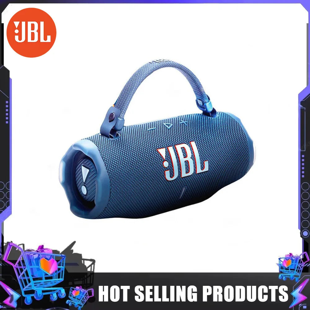JBL Charge 6 Portable Bluetooth Speaker Rugged Waterproof with Deep Bass And Clear Tweeter for Travel