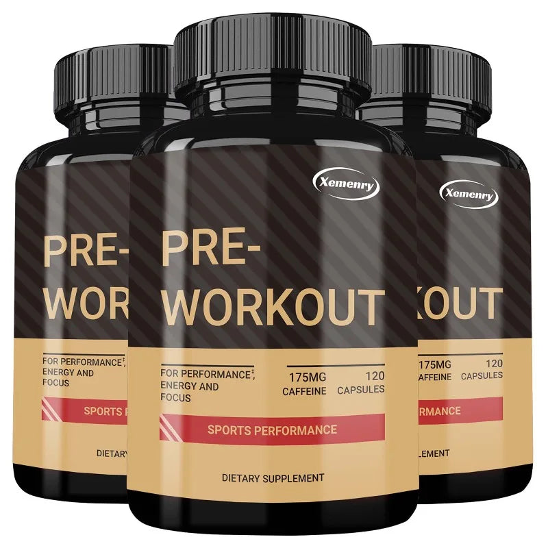 Pre-Workout Supplement - Promote Muscle Growth, Increase Strength and Improve Exercise Recovery