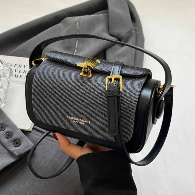 Simple Fashion Mini Square Women Crossbody Bags 2026 Luxury Designer Purses And Handbags Box Shape Pure Color Shoulder Satchels