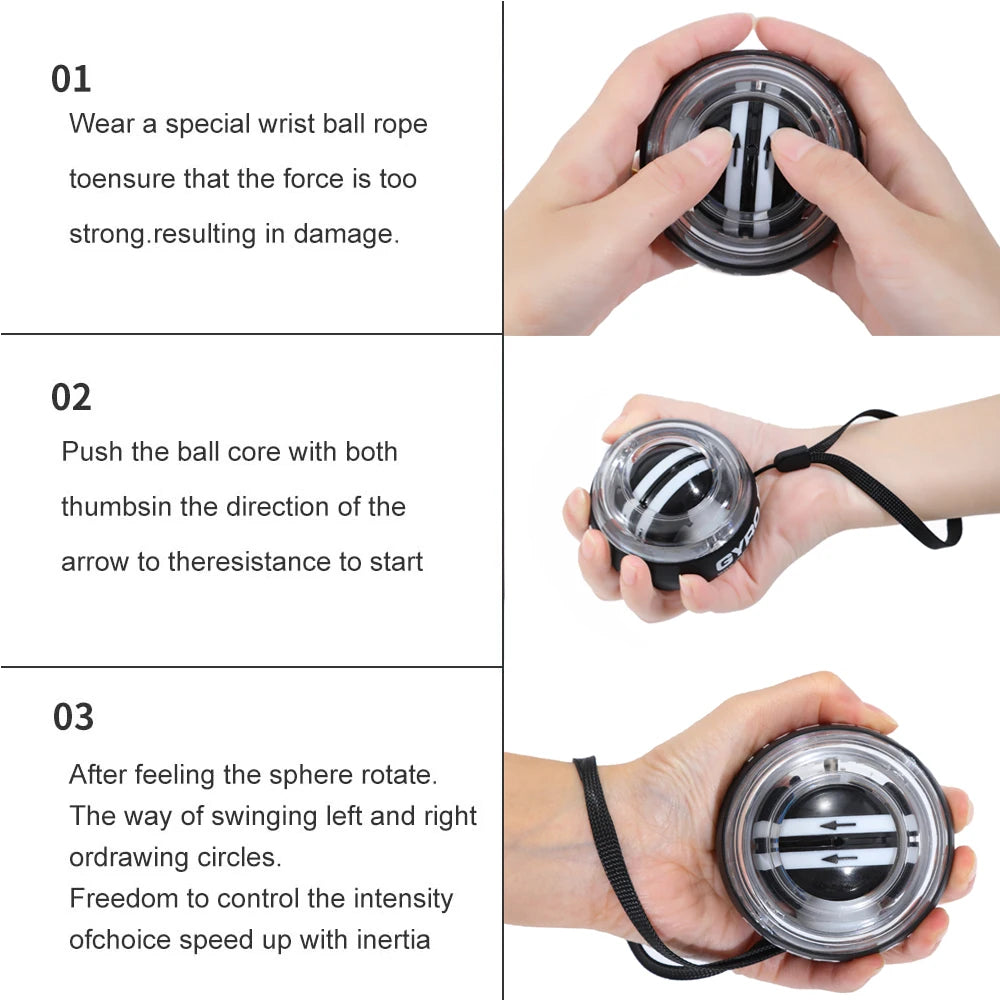 Self initiated wrist strength ball training enhances hand strength strengthens wrist strength quiets grip strength ball