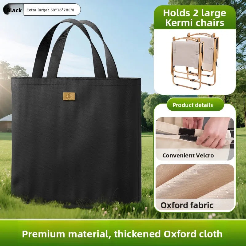 Thiened Ox Fabric Portable Folding Chair Storage Bag Outdoor Cam Carry Bag Durable Staing Chair Organizer