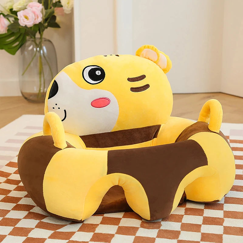 1Pcs Baby Support Seat Sit Up Soft Chair Cushion Sofa Plush Pillow Toy Animal Sofa Seat Pad