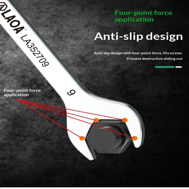 1/8/10Pcs Mini Thin Stainless Steel Double Open-end Wrench 5-11mm Dual-purpose Wrench For Repair Hand Tool Accessory