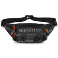 Summer Large Capacity Waterproof Nylon Sports Crossbody Bag for Men Casual Outdoor Leisure Mobile Phone Bag Trendy Sports Wai...