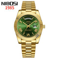 NIBOSI Top Brand Luxury Men Watches Fashion Wristwatch Day Date Miyota Quartz Watch Men Waterproof Steel Male Clock Reloj Hombre