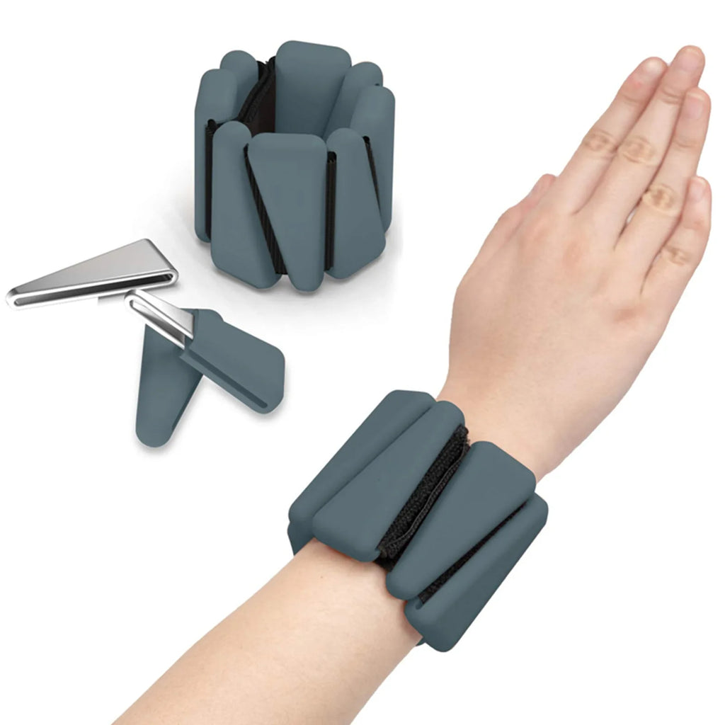 Pilates Weight Bangles Wrist & Ankle Weights for Women les - Set of 2, 1LB/ 2LB Each