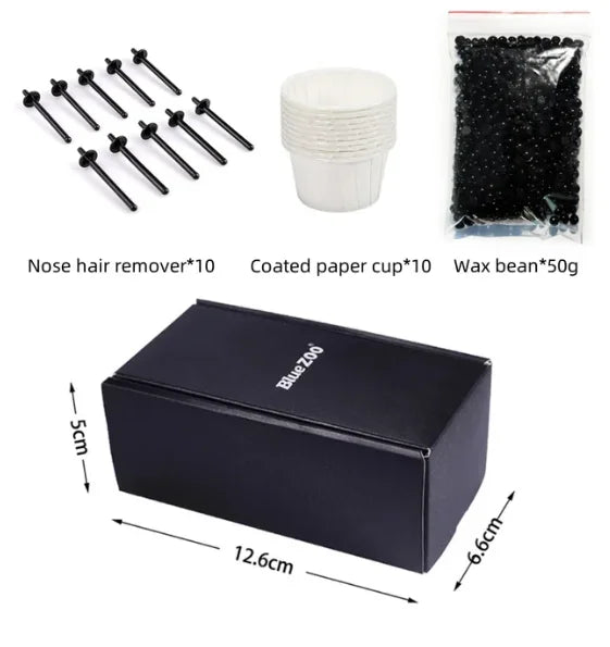 1/3Set 50g Nose Ear Hair Removal Wax Kit Painless & Easy Mens and Women Nasal Waxing Lightweight Portable Hair Removel Tools
