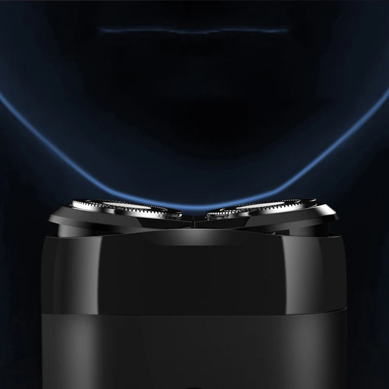Xiaomi Mi S100 Electric Shaver IPX7 Waterproof 7200RPM Dual Floating Head Wet/Dry Shaving Type-C Fast Charge 90min USB Razor