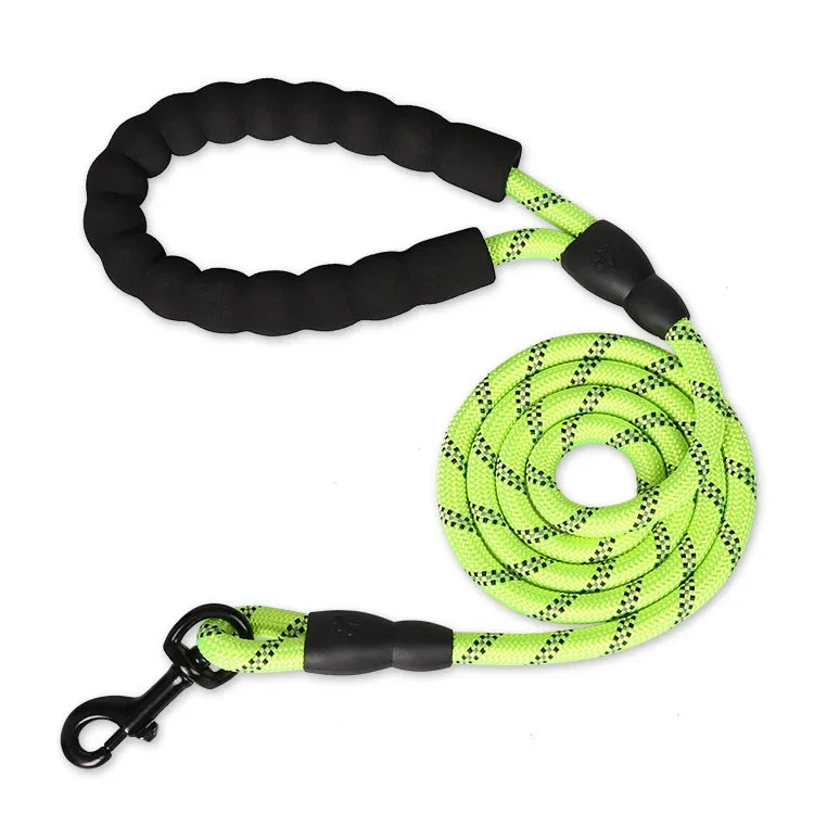 Strong Dog Leash Pet Leashes Reflective Leash For Big Small Medium Dog Leash Drag Pull Tow Golden Retriever