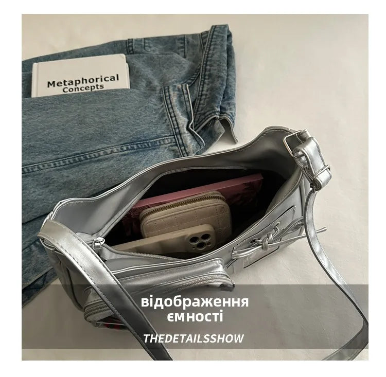 Design Sensation Single Shoulder Slant Crossbody Bag Basic Model Grain Bag Pain Bag for Girls Soft Synthetic Leather Sq...