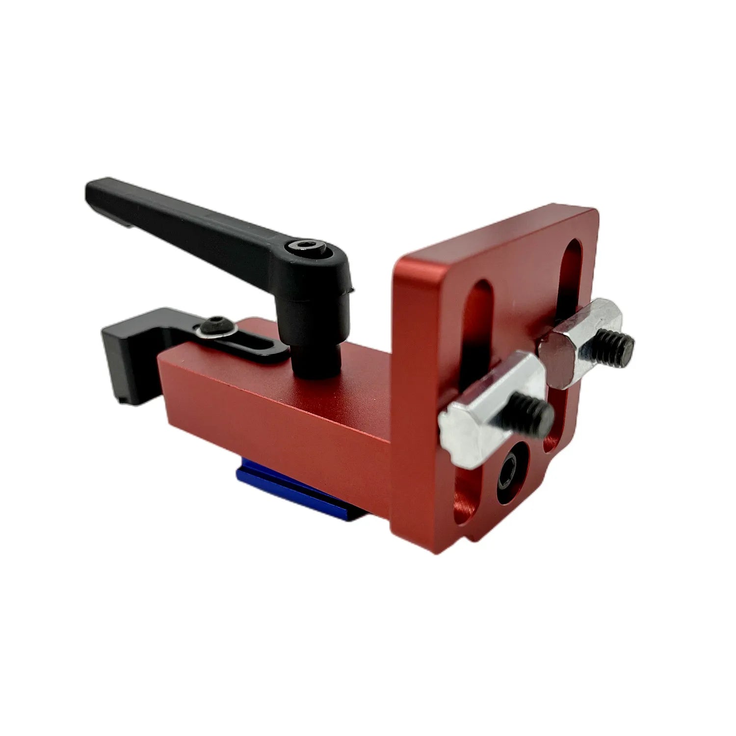 Miter Track Stop T-Slot T-Tracks Stop Chute Locator Aluminium Alloy Backing Connector for Woodworking Guide Rail Table Saw DIY