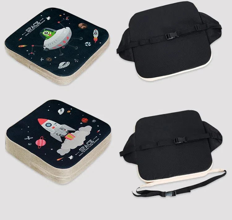Cartoon Children Booster Seats Cushion Portable Baby Seat Cushion Increased Dining Chair Pad Toddlers Highchair