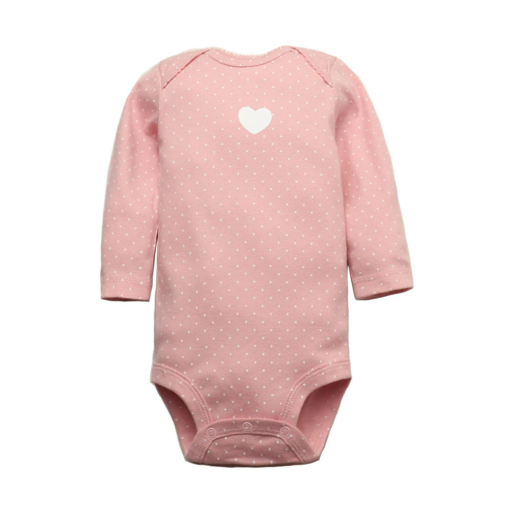 2023 Spring Autumn Baby Bodysuits Long Sleeve Baby Boy Girl Clothes 100% Cotton Bebe Jumpsuit Newborn Body Infant 0-24Month