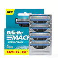 Gillette Mach3 Shaving Razor for Men,1 Razor Gillette 3-Blade Handle for Men’s Grooming,5 Razor Blade Refills,Lubrication Strip