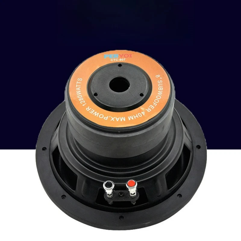 SOTAMIA 1Pcs 8 Inch Dual Magnetic Subwoofer 4 Ohm 400W Aluminum Audio Loudspeaker Spuer Bass Universal Speaker for Car Speakers