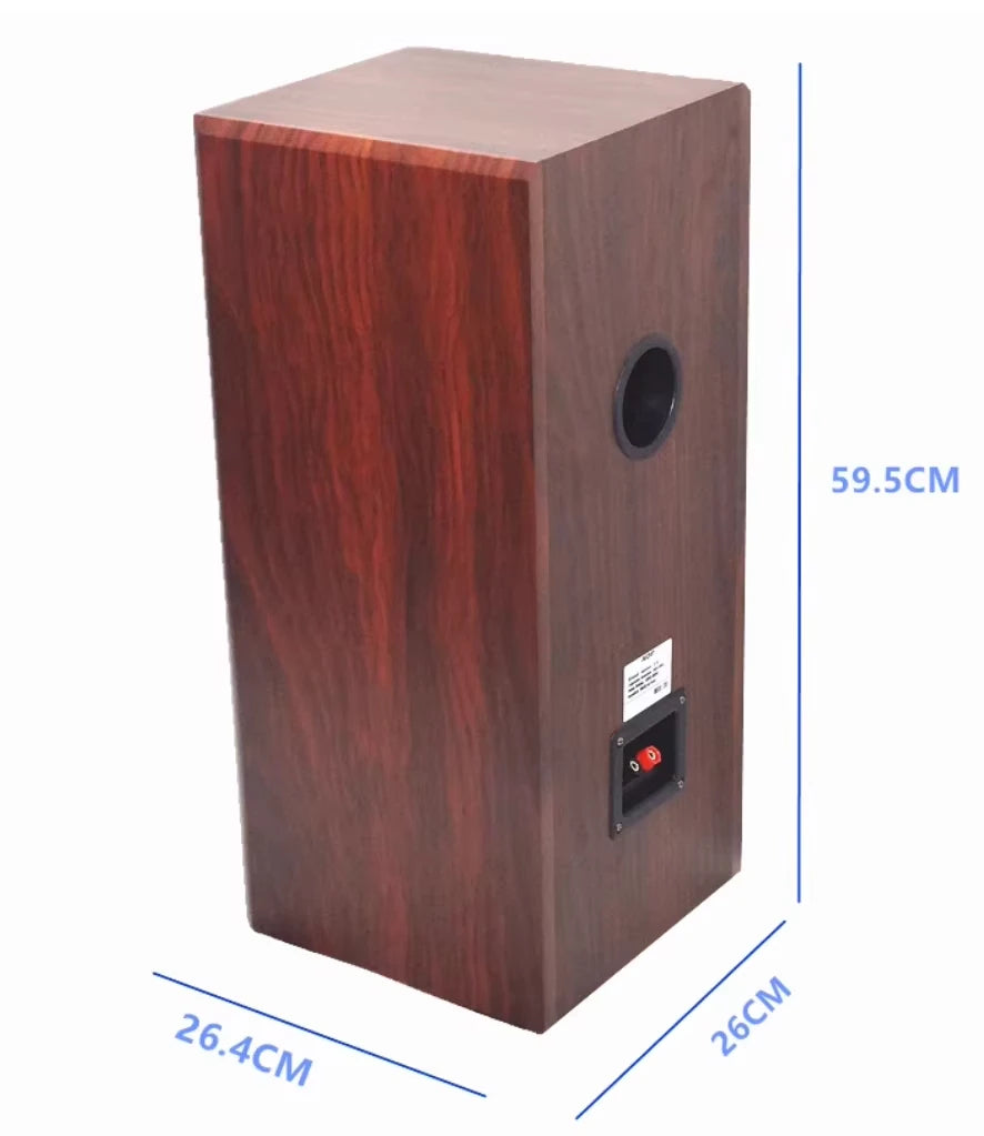 130W-300W Bookshelf Speaker 8 Inch Three-Way Passive Sound Box 8ohm Wooden Loud Speakers HiFi Front Audio For Home Theater DJ