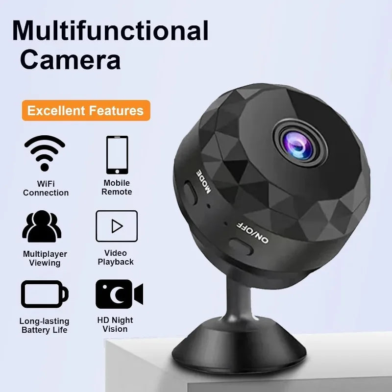 Baby Monitor 1080P HD Mini WiFi Camera Indoor Safety Security Surveillance Camcorder IP Cam Audio Video Recorder