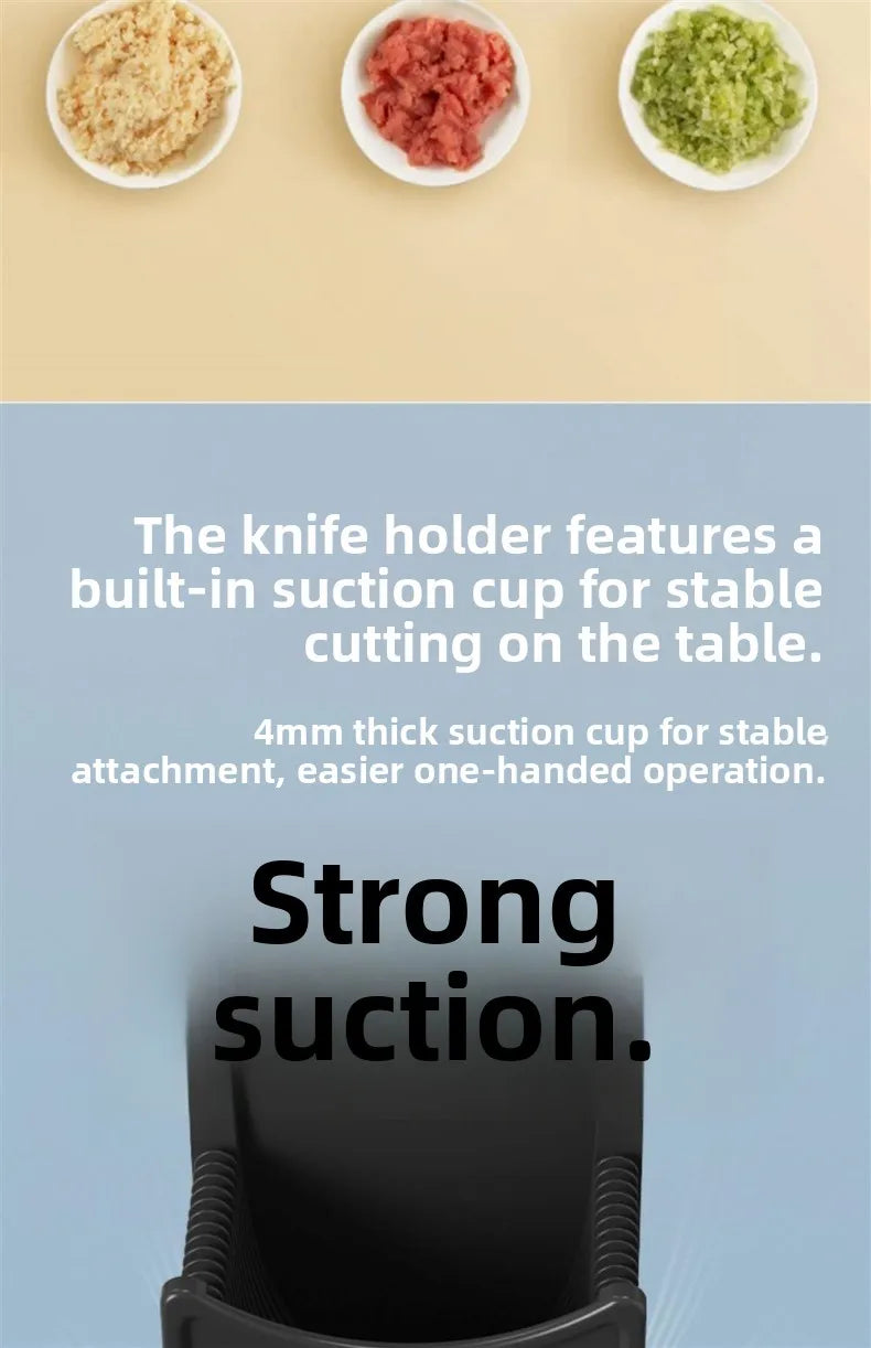 Stainless Steel Multifunctional Cutter for Home Kitchen Slices Thin Meat Diced  Meat Strips Kitchen Meat Cutting Tool