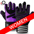 Weight Lifting Gloves Men Women Half Finger Gel Full Palm Protection Gym Glove Fitness Workout with Wrist Support Drop Shipping