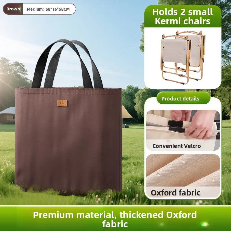 Thiened Ox Fabric Portable Folding Chair Storage Bag Outdoor Cam Carry Bag Durable Staing Chair Organizer