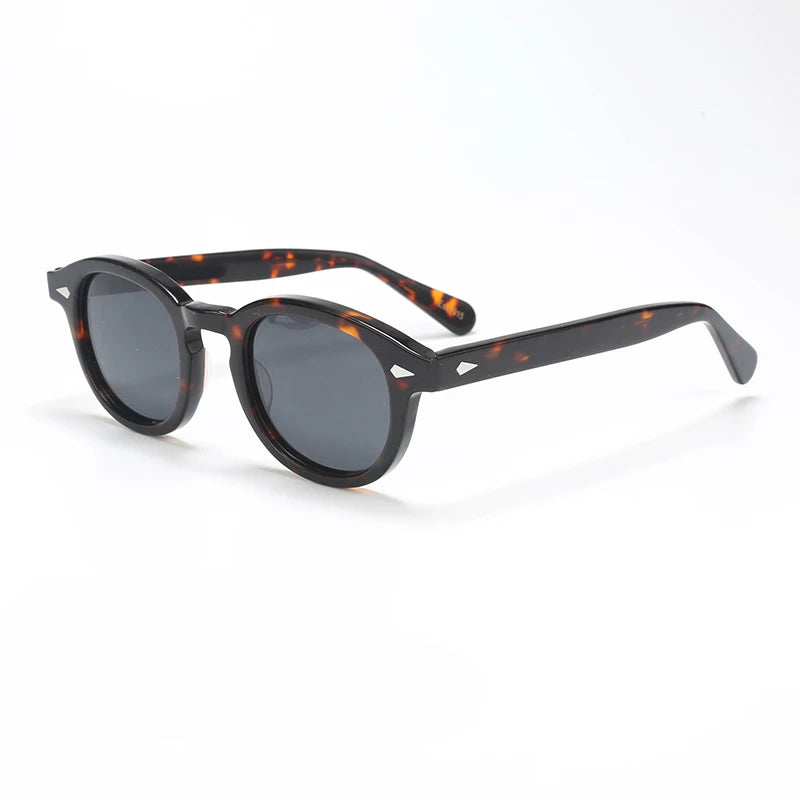 Polarized Sunglasses Men Brand Johnny Depp Sun Glasses Lens Woman Luxury Vintage Acetate Driver's Shade