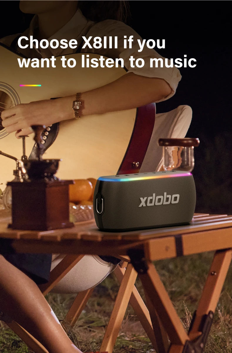 Enceinte Bluetooth 60W XDOBO X8 III Batterie 6600mAh