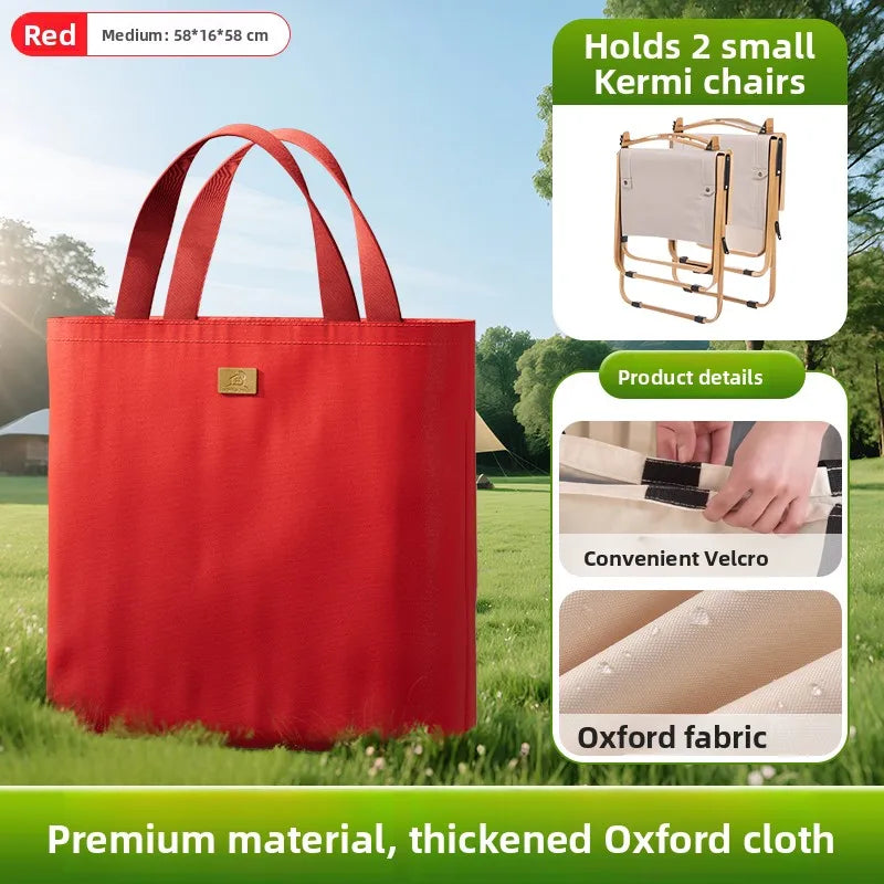 Thiened Ox Fabric Portable Folding Chair Storage Bag Outdoor Cam Carry Bag Durable Staing Chair Organizer