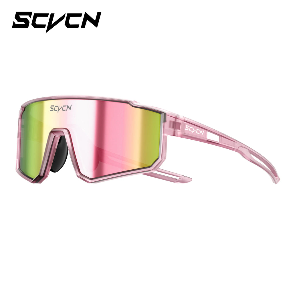 SCVCN New Photochromic Children Cycling Glasses Outdoor Sports Sunglasses Kids Road Bikes Cycling Eyewear UV400 Fashion Goggles