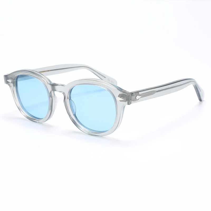 Polarized Sunglasses Men Brand Johnny Depp Sun Glasses Lens Woman Luxury Vintage Acetate Driver's Shade