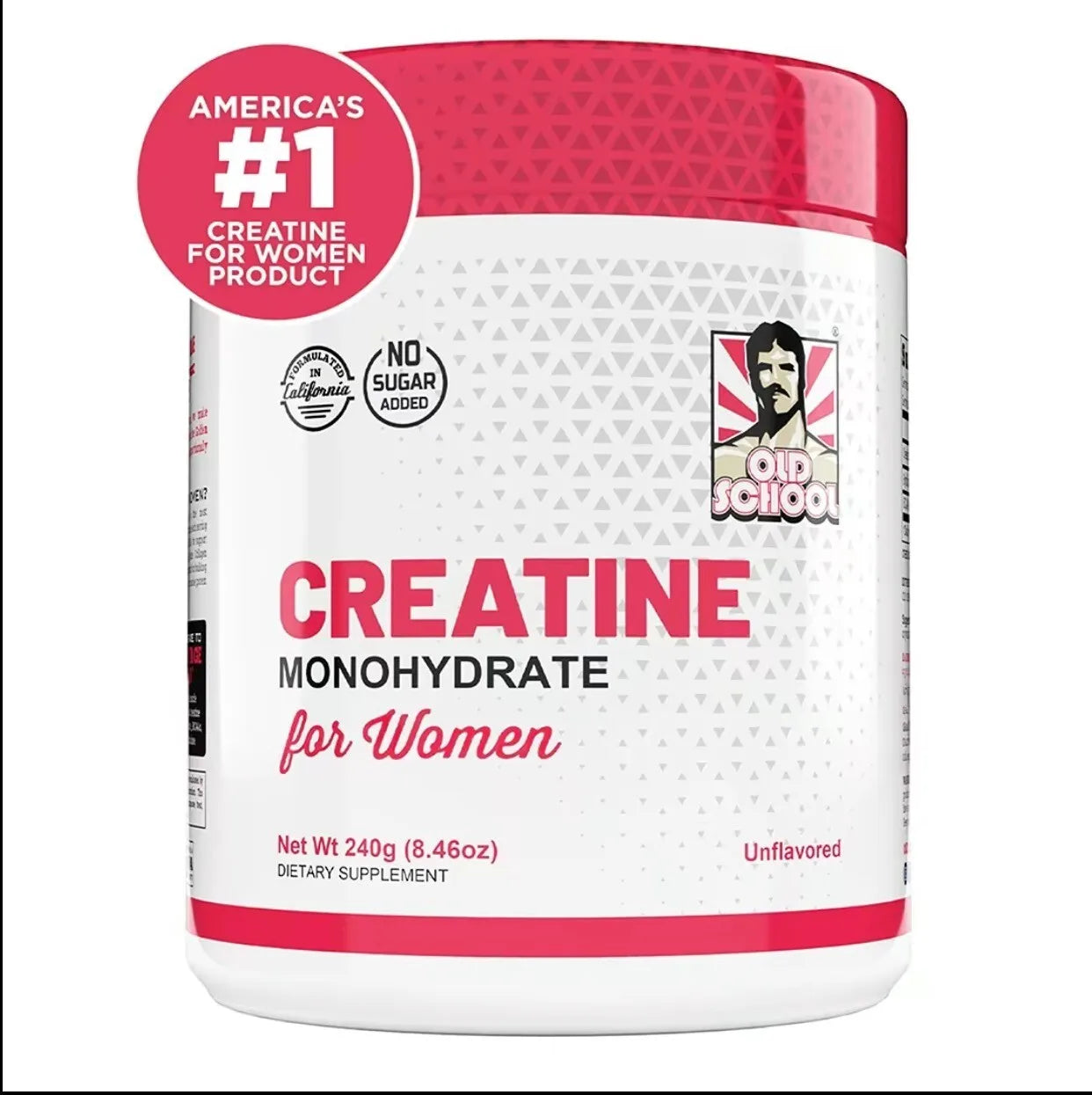 Creatine Monohydrate for Women - Promote Muscle Recovery, Enhance Strength, Boost Performance, Enhance Confidence