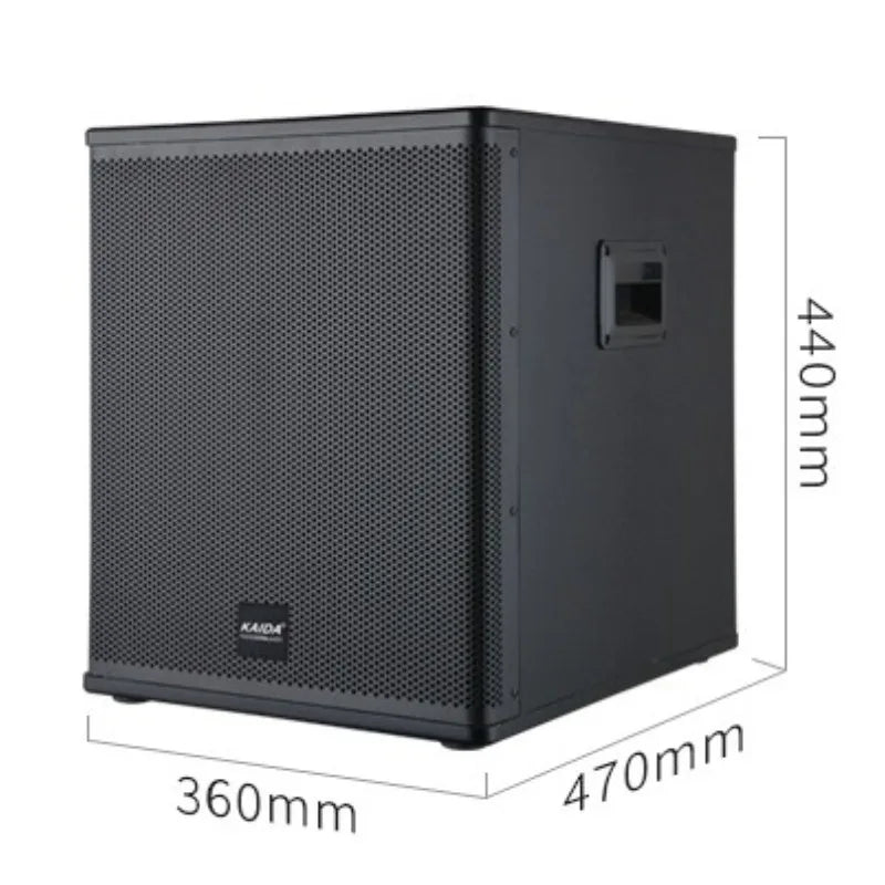 Bar KTV Single 12 Inch Single 15 Inch High-power Subwoofer Passive Speaker PVC Home Theater Subwoofer