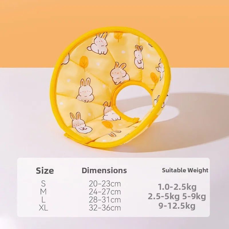 Pet Elizabethan Collar  Spay Neck Bracelet Waterproof Anti-Lick Small Medium Dog Bite Protection Head Cover Hipidog