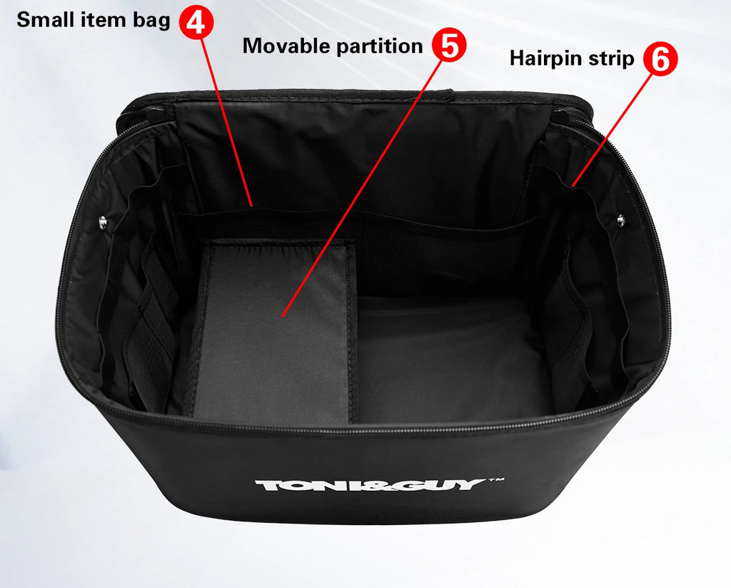Cosmetic Organizer Portable Hairstylist Travel Bag Professional Storage CaseMakeup Bag Salon Nail Tattoo Beauty Tool
