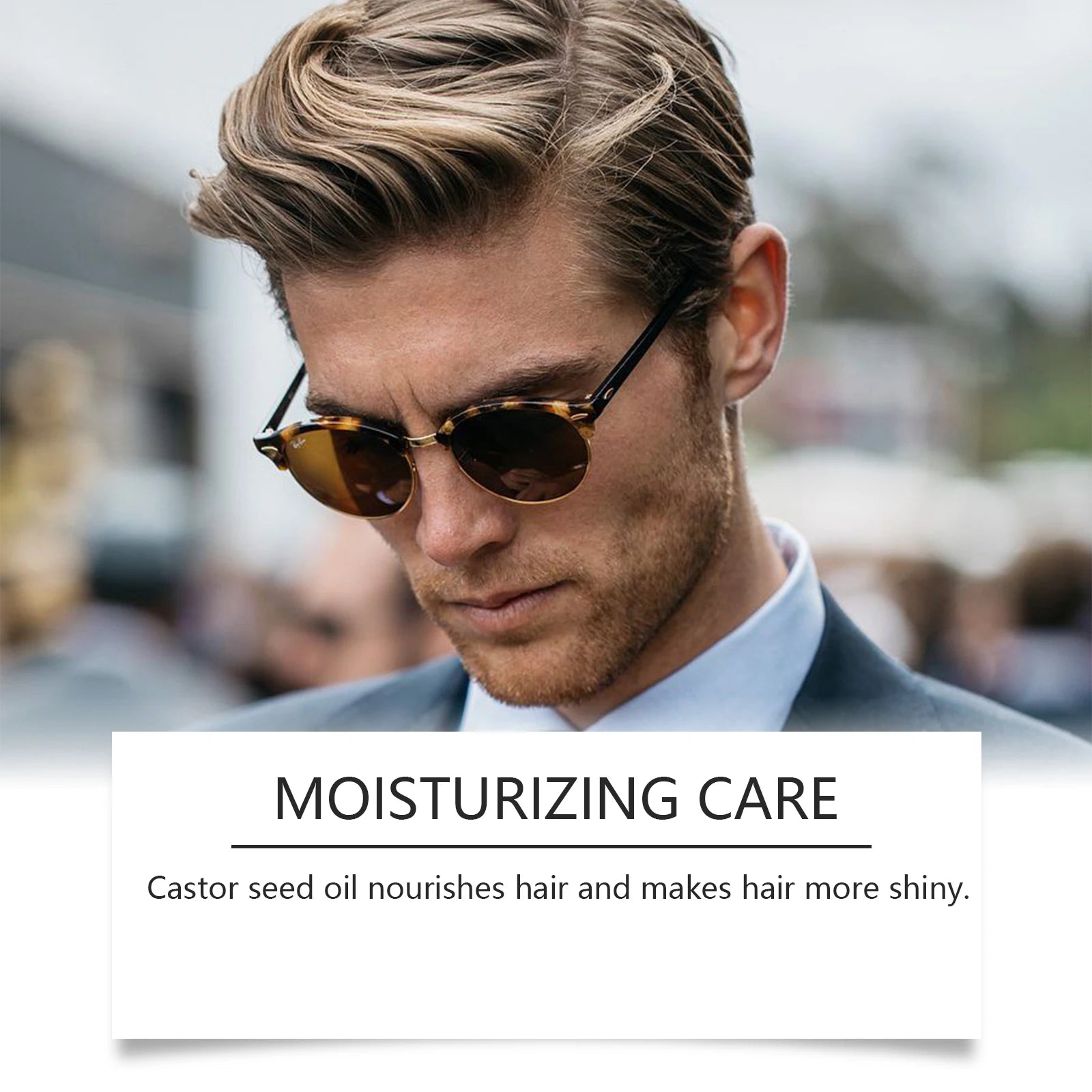 Long Lasting Hair Styling Wax For Men Strong Hold Hairstyle Finished Hair Styling Clay Mud Salon Hair Cream Refreshing Hair Wax