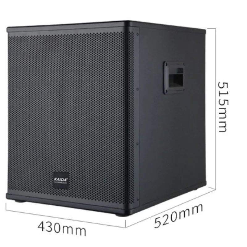 Bar KTV Single 12 Inch Single 15 Inch High-power Subwoofer Passive Speaker PVC Home Theater Subwoofer