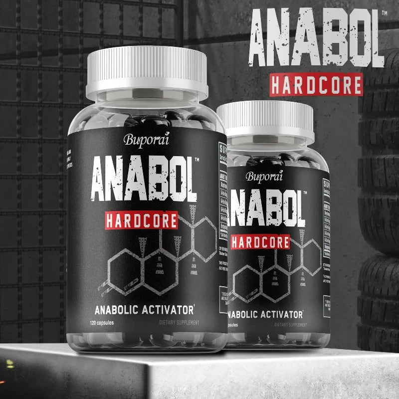 Anabol Supplement - Helps with Muscle Growth and Recovery, Improves Athletic Performance, Increases Strength, Relieve Fatigue
