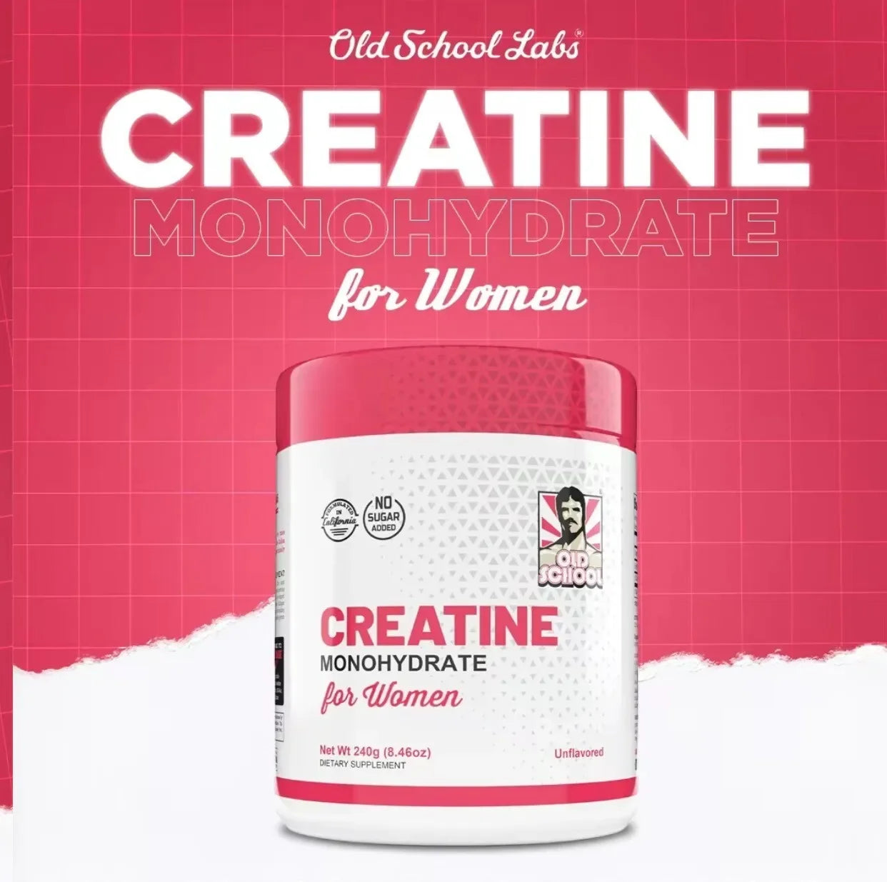 Creatine Monohydrate for Women - Promote Muscle Recovery, Enhance Strength, Boost Performance, Enhance Confidence